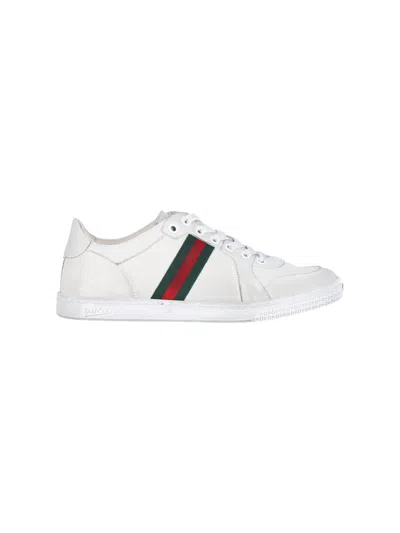 Gucci "stretch" Sneakers In White