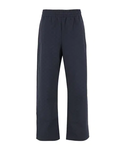 Gucci Stretch Trousers In Blue