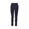 Gucci Stretch Wool And Silk-blend Pants In Blue