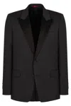 Gucci Stretch Wool Two-pieces Suit In Grey