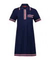 GUCCI STRIPE DETAIL KNITTED POLO DRESS