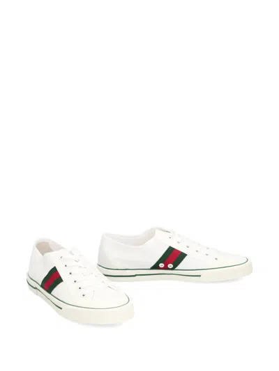 Gucci Fabric Upper And Rubber Sole Sneaker In Multi