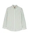 Gucci Stripe-pattern Long-sleeve Shirt In White