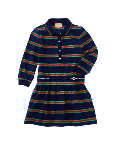 Gucci Stripe Shirtdress In Multi