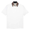 Gucci Stripe Short Sleeve Polo Shirt Asia Sizing 'white'