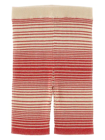 Gucci Babies' Striped Bermuda Shorts In Multicolor