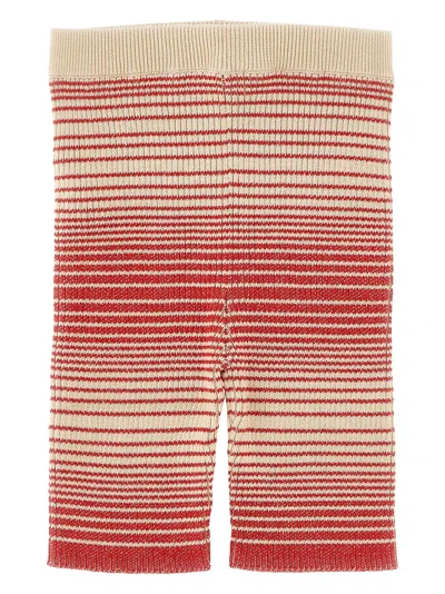 Gucci Babies' Striped Bermuda Shorts In Multi