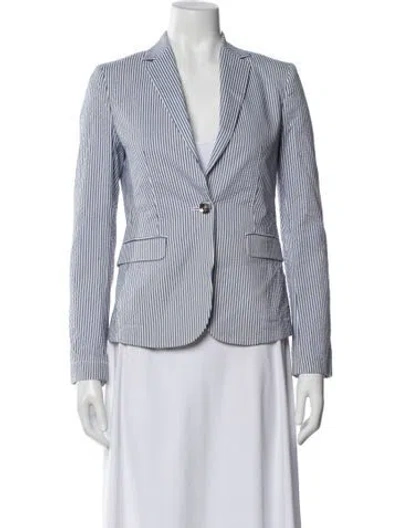 Pre-owned Gucci Striped Blazer In Multi