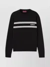 Gucci Men Silk And Cotton Sweater With Intarsia In Multi