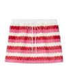 Gucci Striped Gg Macramé Skirt In Multi