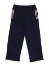 Gucci Striped-panel Track Pants In Blue