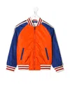 Gucci Striped Pilot Casual Jacket In Red