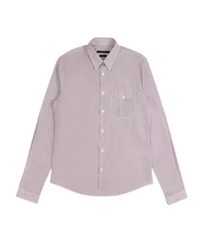 Gucci Striped Shirt In Pink