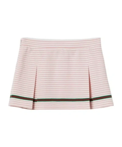 Gucci Striped Skirt In Pink