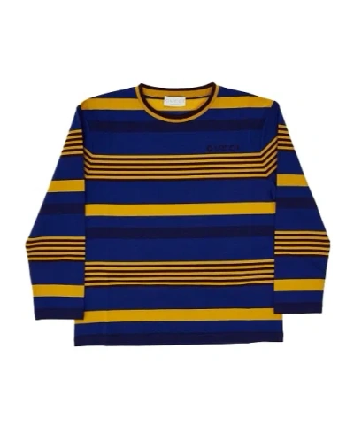 Gucci Kids' Striped T-shirt In Blue