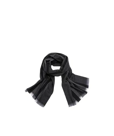 Gucci Striped Wool Scarf