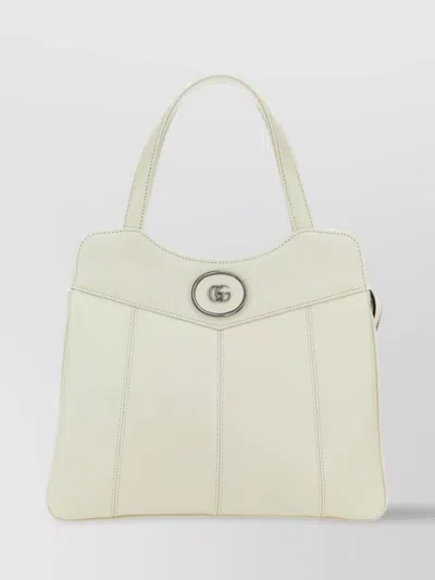 GUCCI STRUCTURED SMALL HANDBAG TOP HANDLES