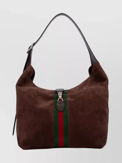 Gucci Medium Jackie 1961 Shoulder Bag In Brown