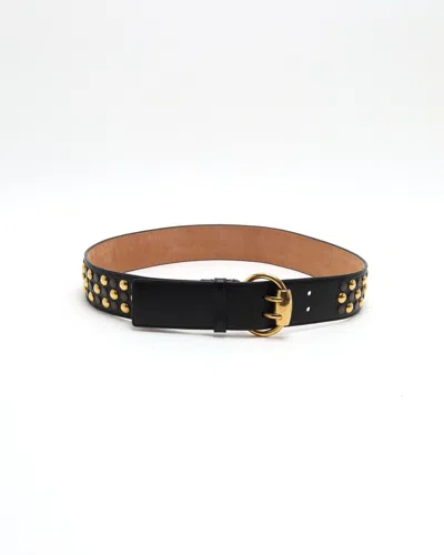 Gucci Studded Belt-size 85 In Black