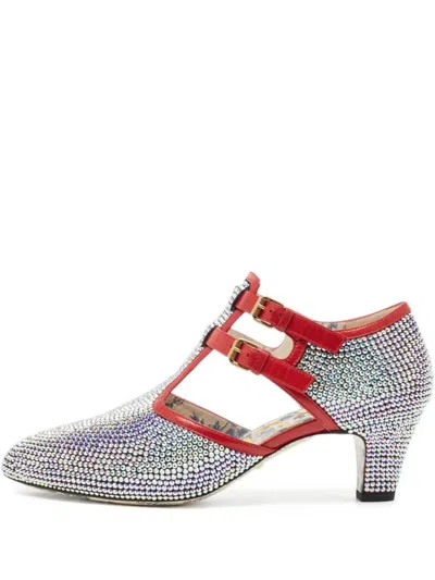 Pre-owned Gucci Studded Pumps