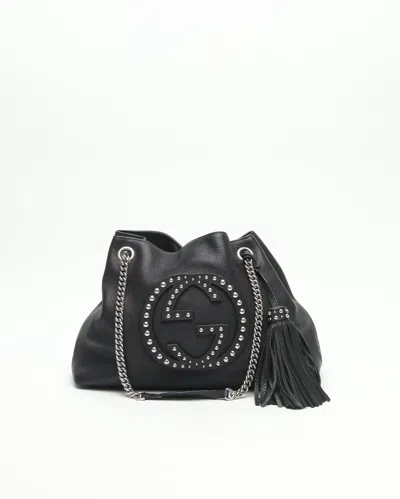 Gucci Studded Soho Chain Tote Bag