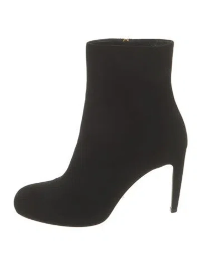 Pre-owned Gucci Suede Boots In Black