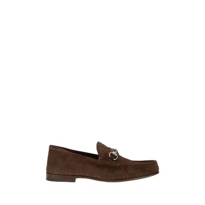 GUCCI SUEDE HORSEBIT 1953 LOAFERS