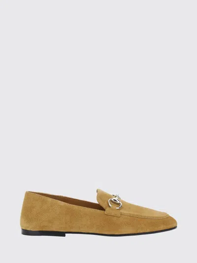 Gucci Suede Loafers With Horsebit Detail In Brown
