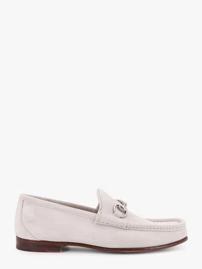 Gucci Suede Loafers With Iconic Horsebit In Multicolor