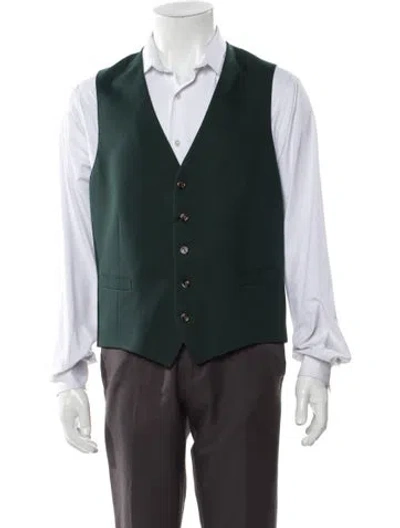 Pre-owned Gucci Suit Vest In Green