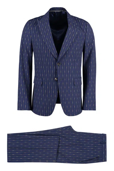 Gucci Suits In Bluebeige