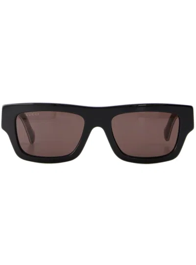 Gucci Sunglasses  - Acetate - Black