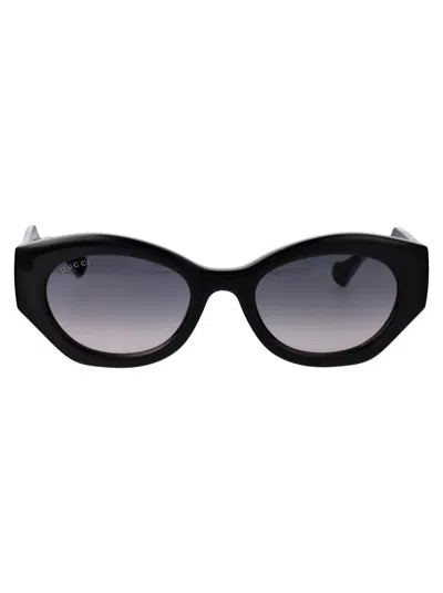 Gucci Sunglasses In 001 Black