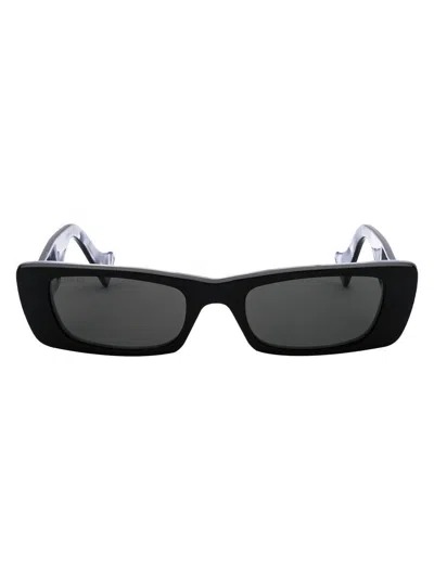 Gucci Sunglasses In 001 Black Black Grey
