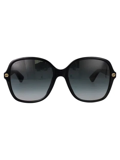 Gucci Sunglasses Gg0092 S 001 In 黑色的