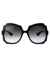 Gucci Gg1431s 001 Butterfly Sunglasses In 001 Black Black Grey