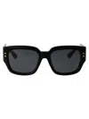 Gucci Gg1261s Sunglasses In 001 Black Black Grey