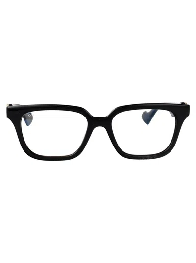 Gucci Gg1536o Square-frame Glasses In Havana-havana-transparent