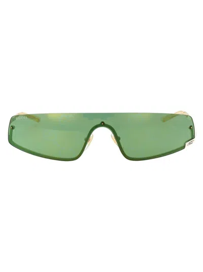 Gucci Sunglasses In Ivory Ivory Green