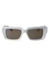 Gucci Womens Green Gg1529s Square-frame Acetate Sunglasses In 004 Grey Grey Brown