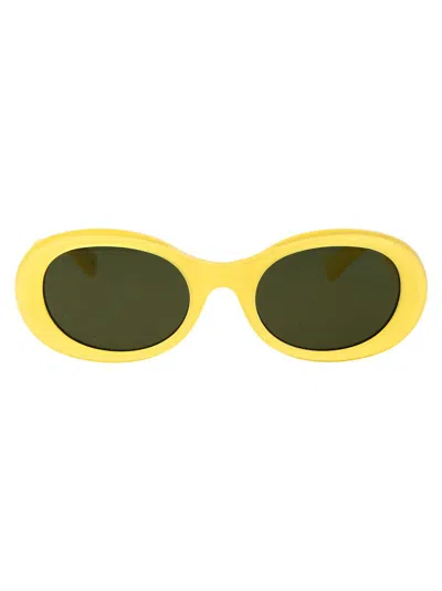 Gucci Sunglasses In 004 Yellow Yellow Green