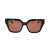 Gucci Eyewear Sunglasses In 005 Black Black Brown