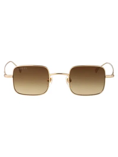 Gucci Sunglasses In Gold