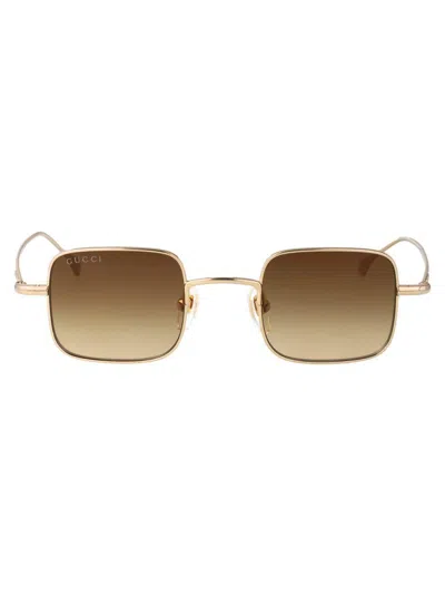 Gucci Sunglasses In Gold