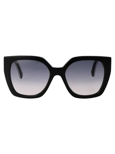 Gucci Grey Gradient Oversized Ladies Sunglasses Gg1300s-004 55