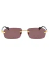 Gucci Rimless Rectangle-frame Sunglasses