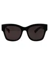 Gucci Gg1789s Recycled Acetate Sunglasses Black In Brown
