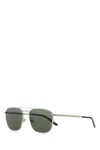 Gucci Square Frame Sunglasses In Green