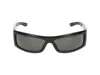 Gucci Shield-frame Injection Sunglasses In Black