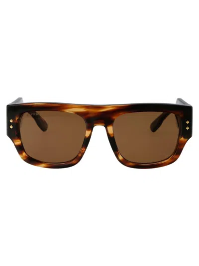 Gucci Sunglasses In Brown